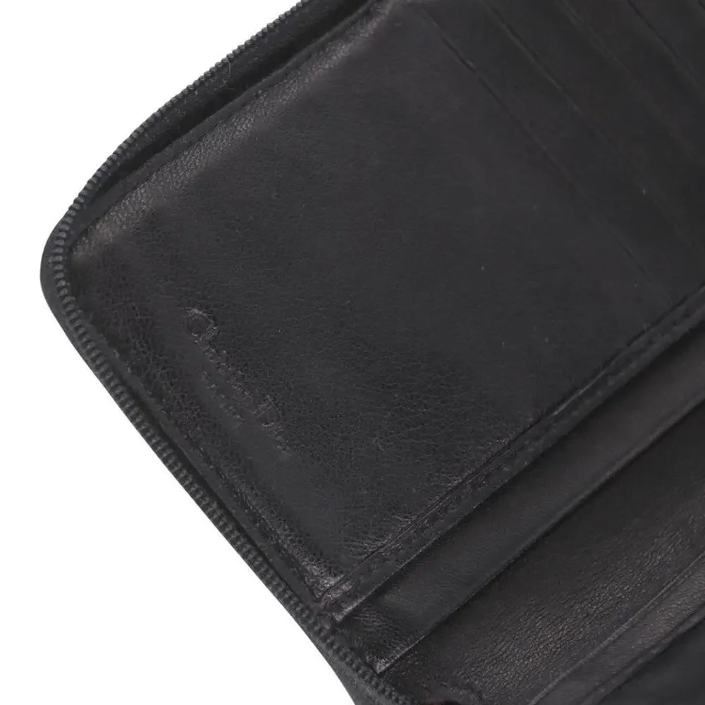 Dior Monogram Oblique Canvas with Gold Charm Wallet CD-0618N-0002